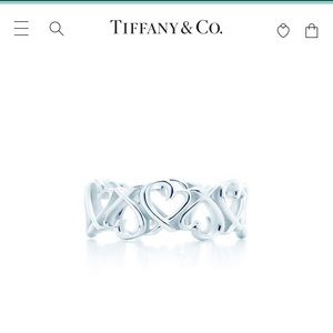 Tiffany and Co. Paloma Picasso Loving Heart Ring